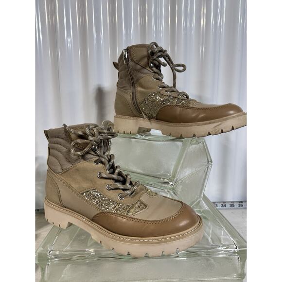 Dolce Vita Womens Pippa Brown Hiking Boots Shoes 6 Medium (B,M) BHFO 1666 - Picture 1 of 7